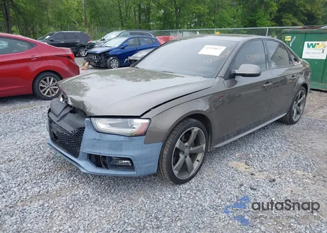 2014 Audi A4 2.0T Premium from USA, damaged, VIN WAUFFAFL7EN006692